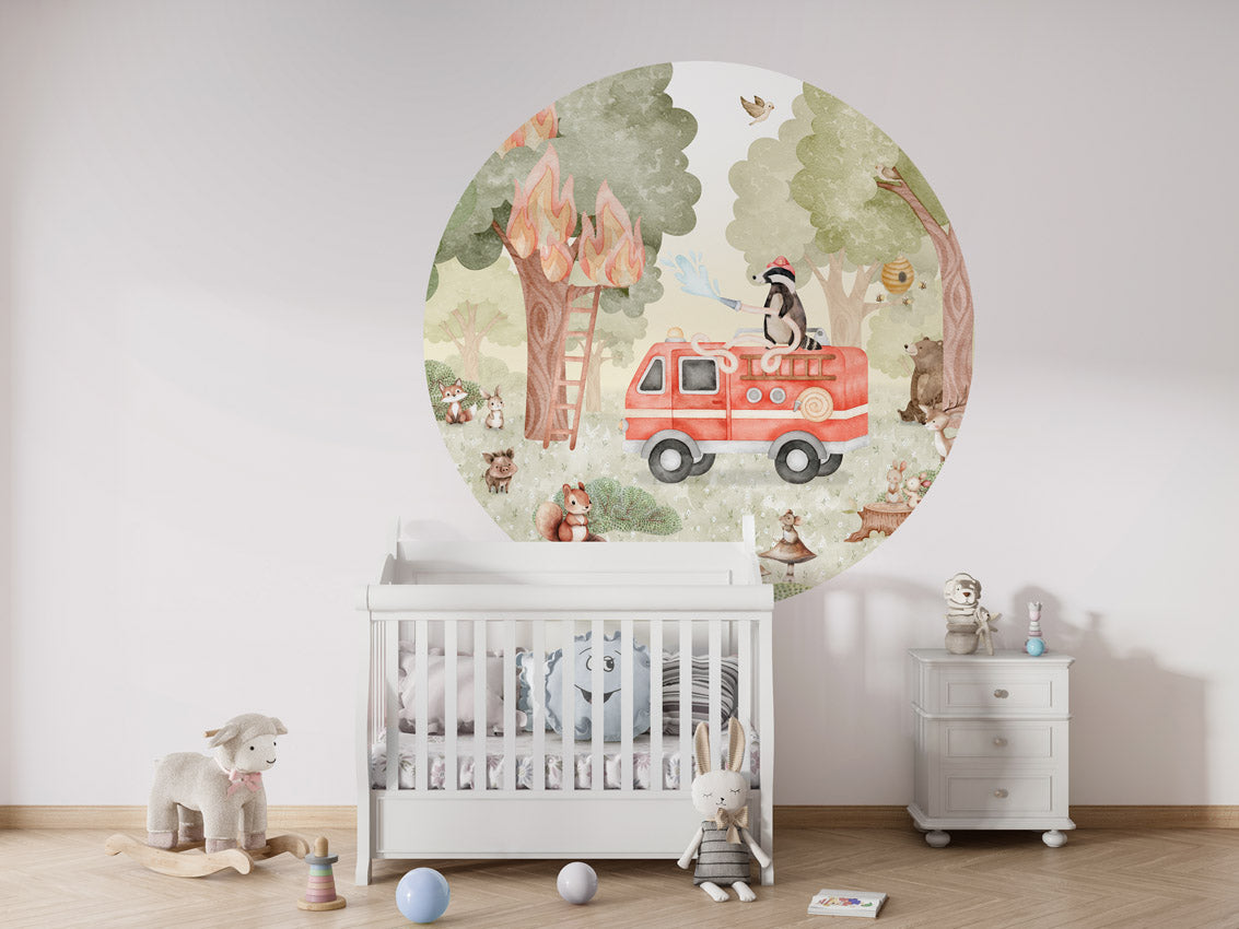 Forest Fire Fighter - Circle
