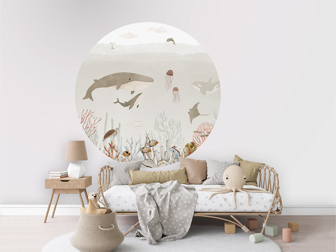 Sensational Sea - Brown - Circle