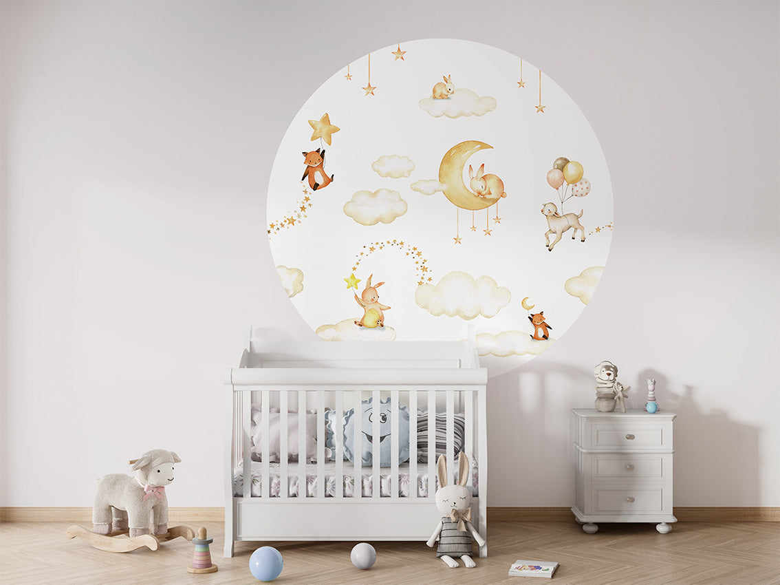 Sweet Dreams - White - Circle