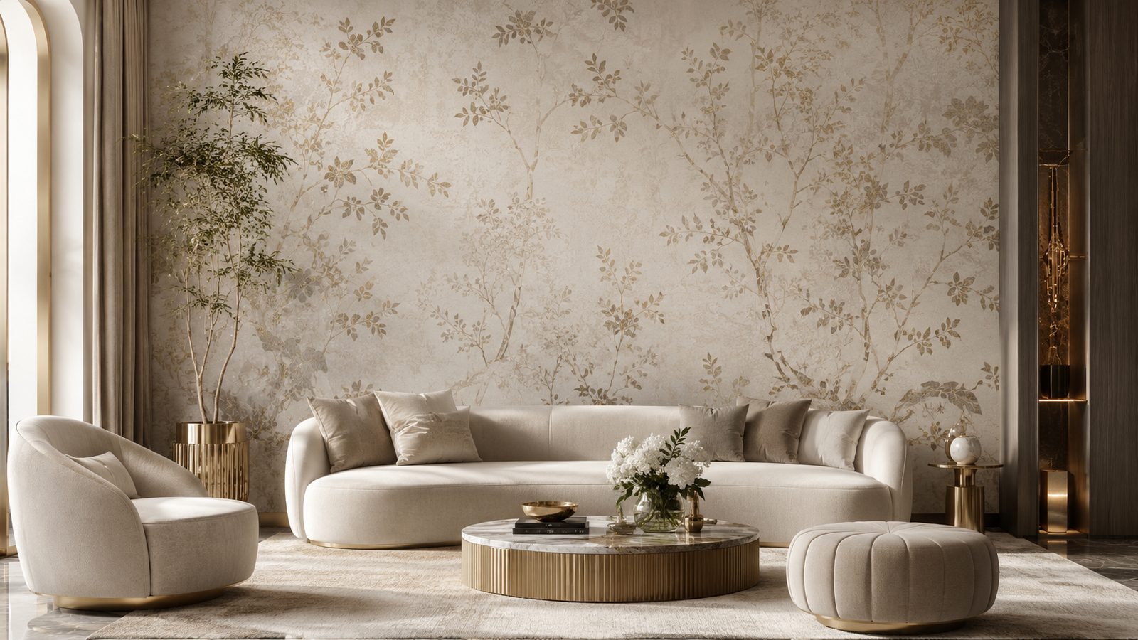 Artehub wallpaper elegant room preview