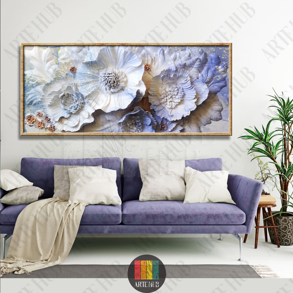 Elegance rose 120x60 / color 2 canvas