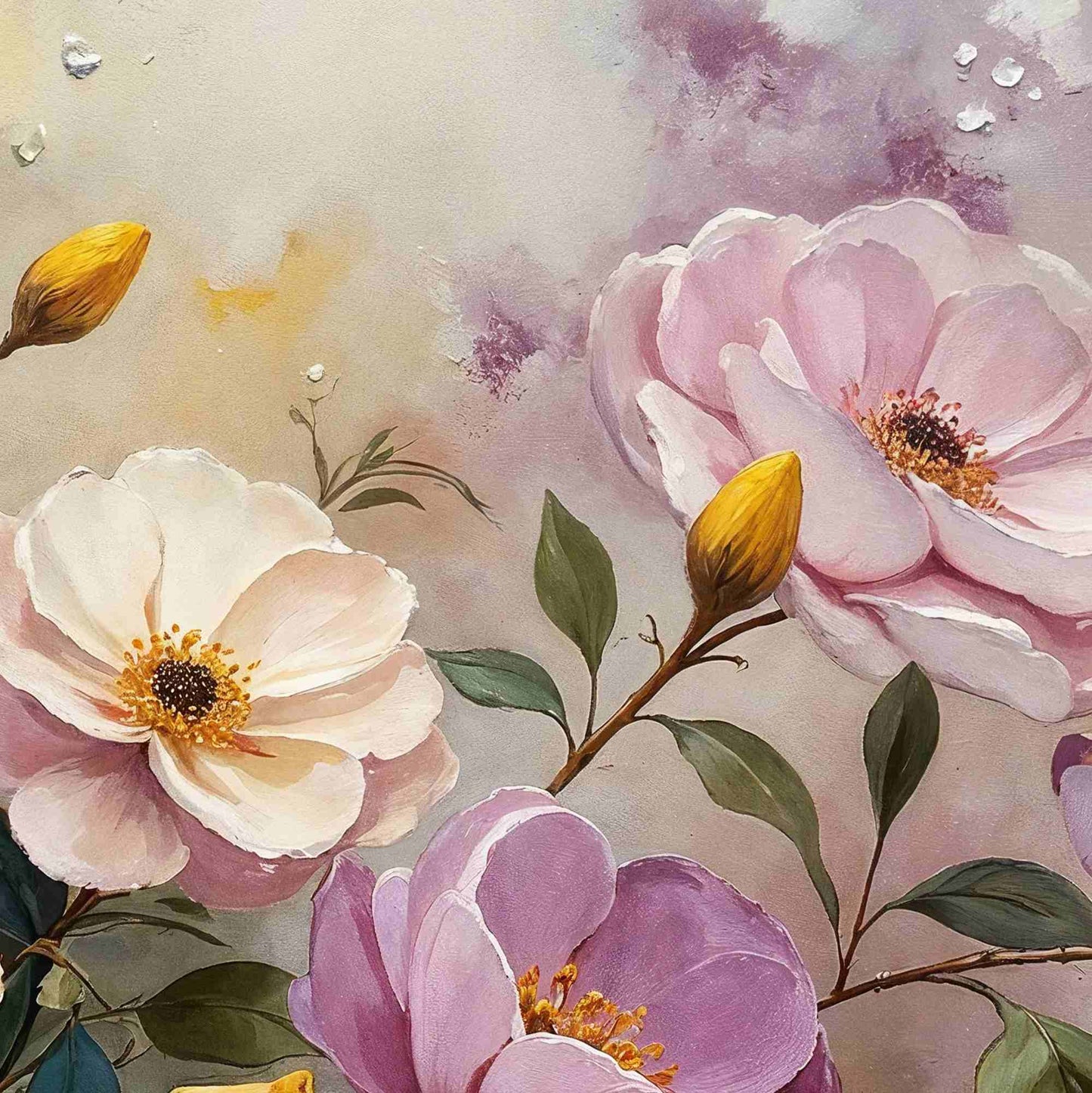 Ethereal Pastel Blooms