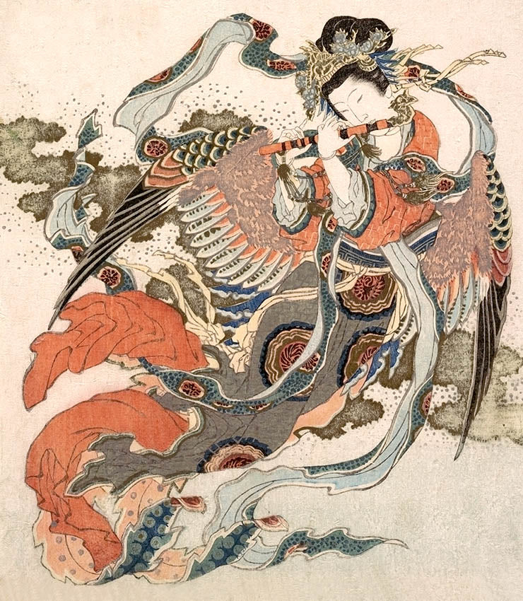 Asian Angel wallpaper design — Artehub Egypt