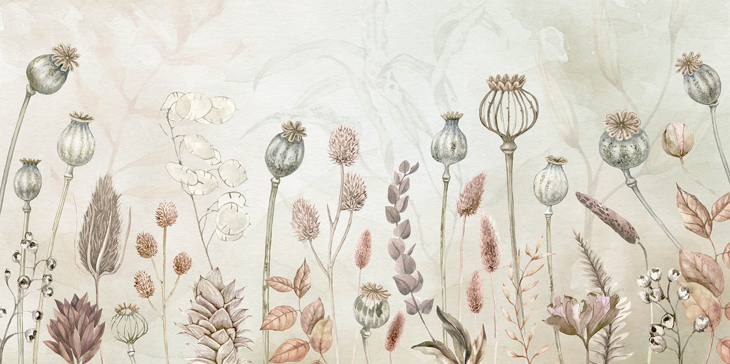 Autumn Flowers wallpaper design — Artehub Egypt