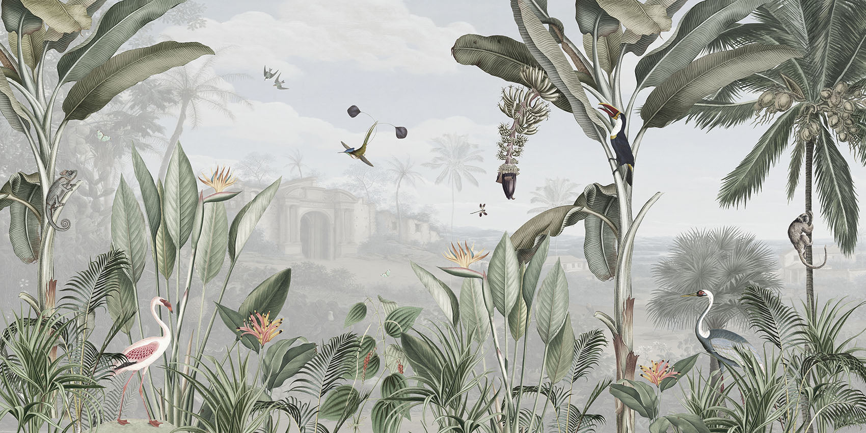 Botanical Beauty wallpaper design — Artehub Egypt