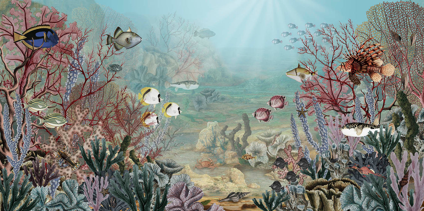 Coral Creatures wallpaper design — Artehub Egypt