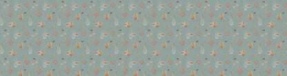 Coral Garden Blue European motif wallpaper design for kids room — Artehub Egypt