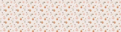 Coral Garden - White European wallpaper motif design for kids room — Artehub Egypt