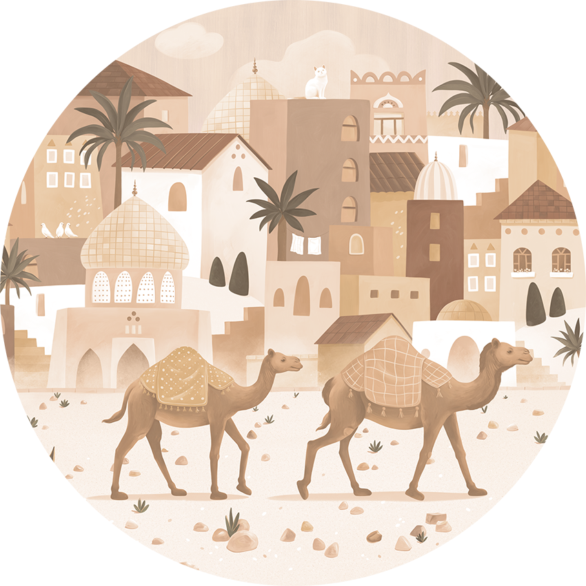Desert Dreams - Mono - Circle