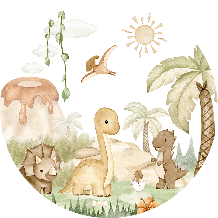Dino Baby - Circle