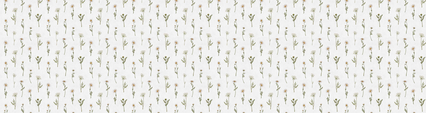 Dreamy Daisies European wallpaper motif design for kids room — Artehub Egypt