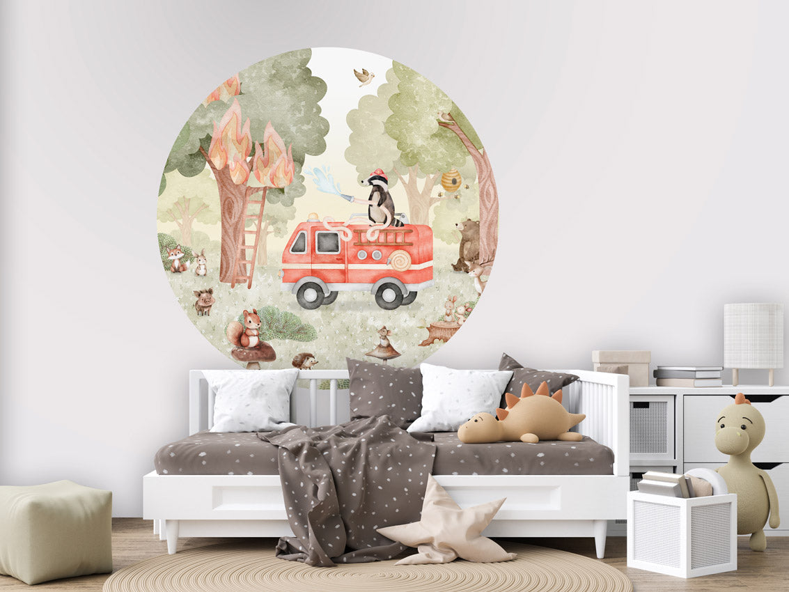 Forest Fire Fighter - Circle
