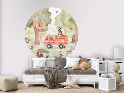 Forest Fire Fighter - Circle