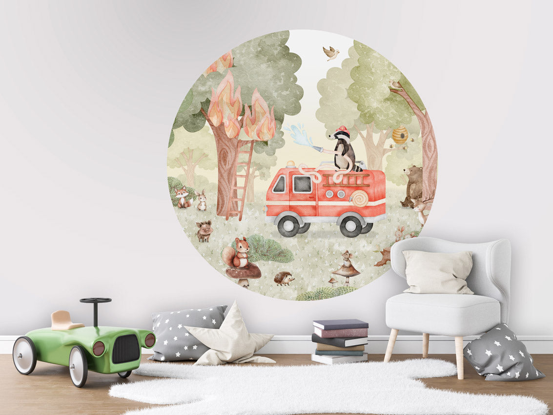 Forest Fire Fighter - Circle