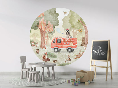 Forest Fire Fighter - Circle