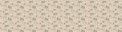 Fantastic Forest - Beige European wallpaper motif design for kids room — Artehub Egypt