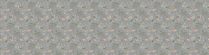 Fantastic Forest - Blue European wallpaper motif design for kids room — Artehub Egypt
