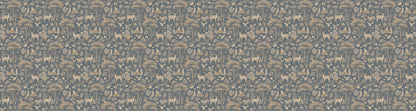 Fantastic Forest - Vintage Blue European wallpaper motif design for kids room — Artehub Egypt