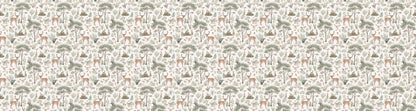 Fantastic Forest - White European wallpaper motif design for kids room — Artehub Egypt