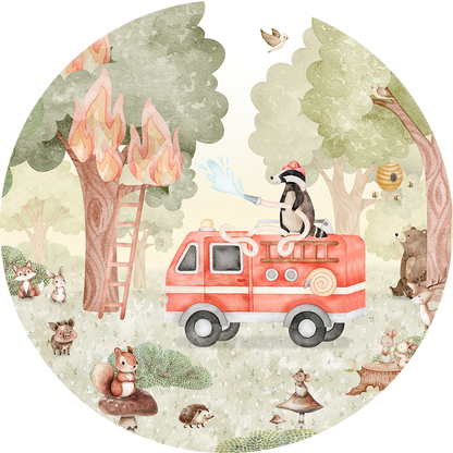 Forest Fire Fighter - Circle