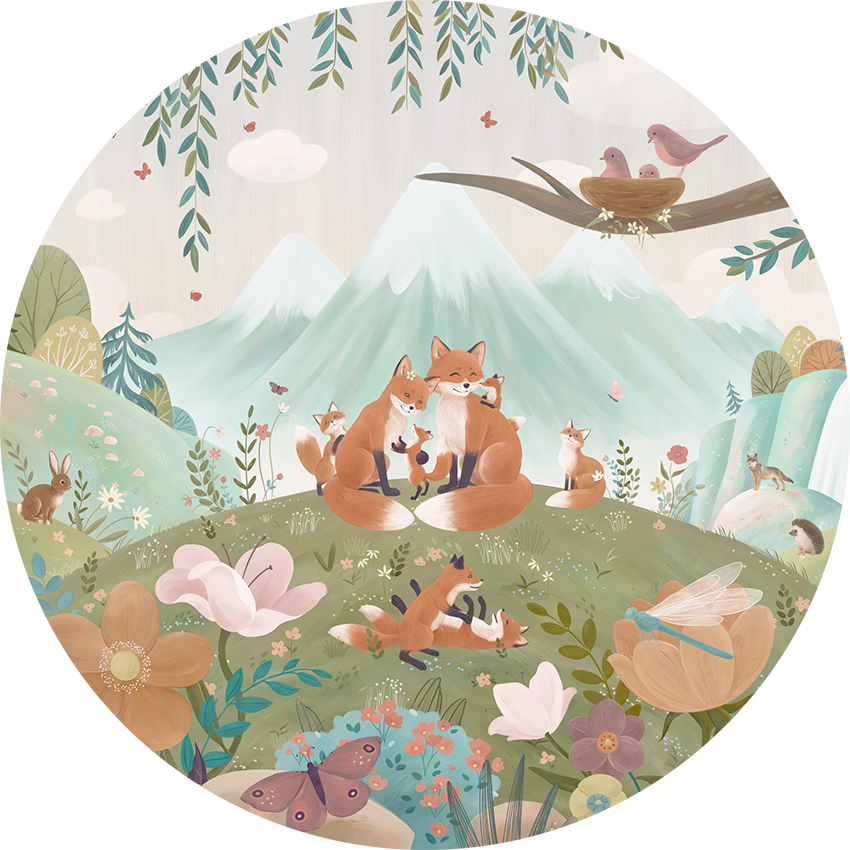 Fox Family - Circle
