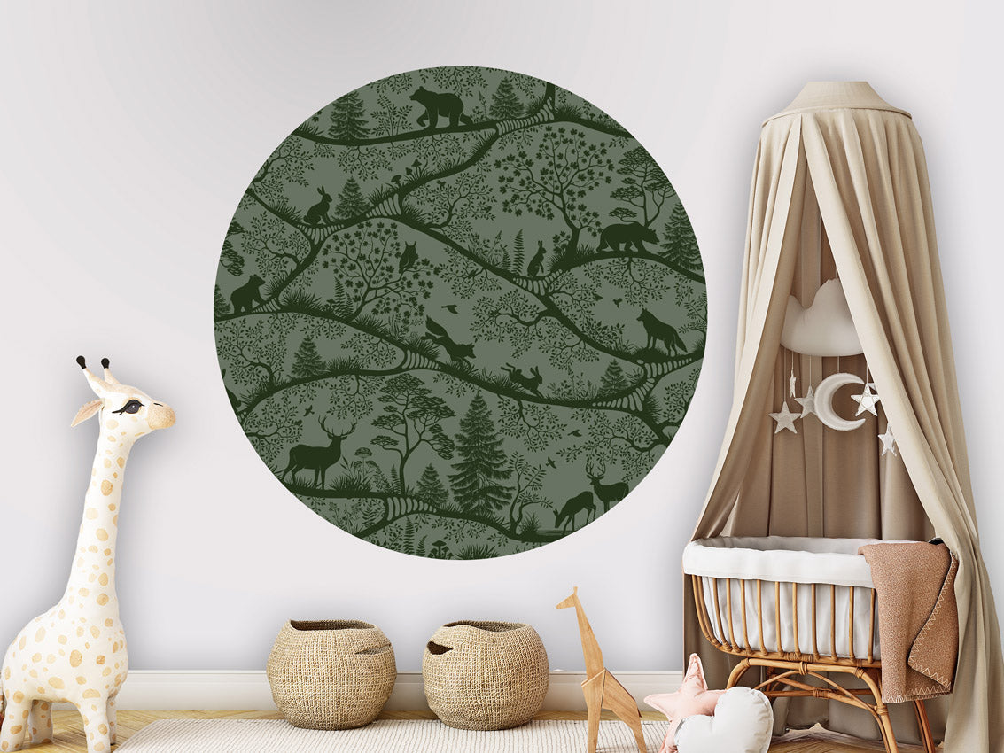 Nordic Nature - Green Green - Circle