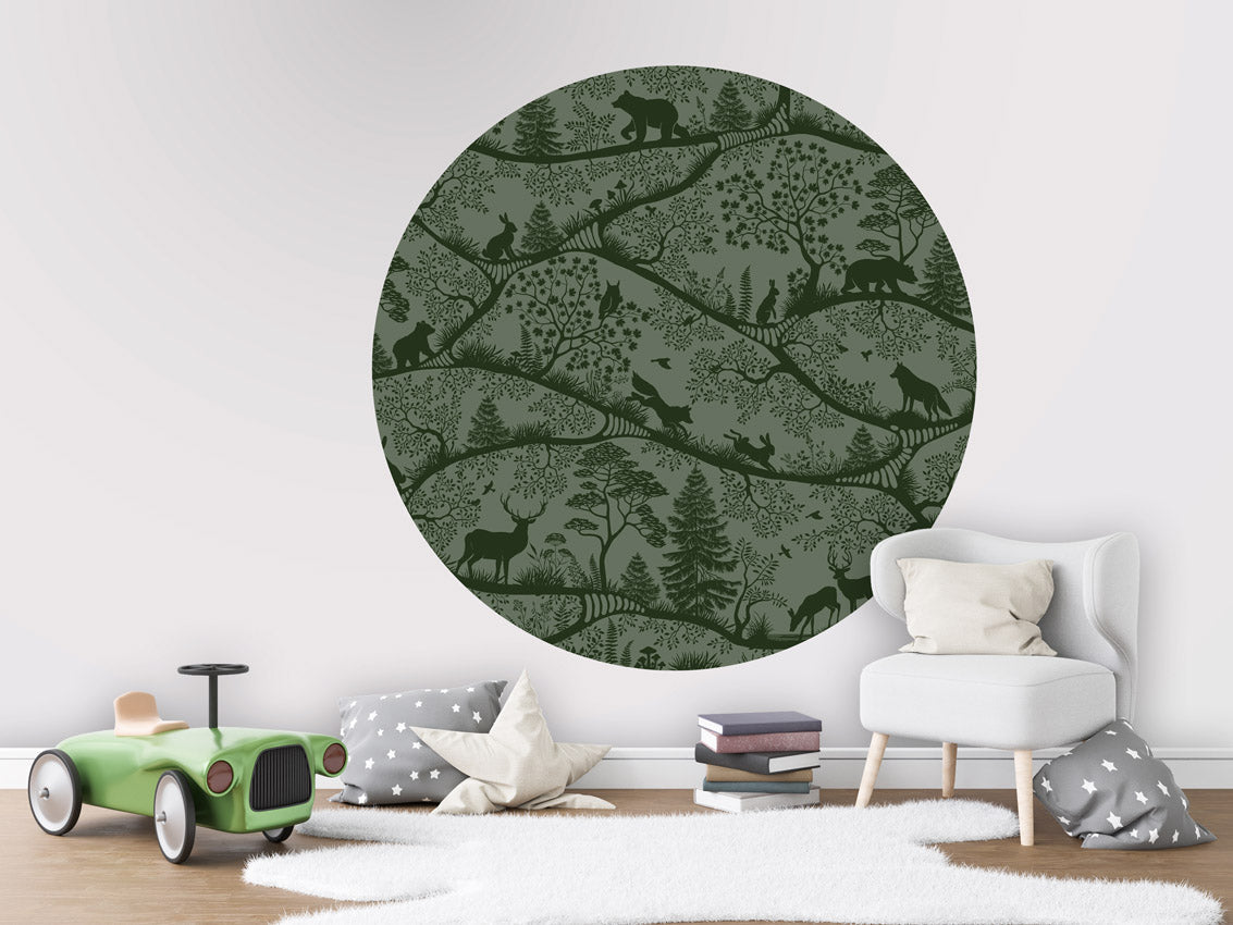 Nordic Nature - Green Green - Circle