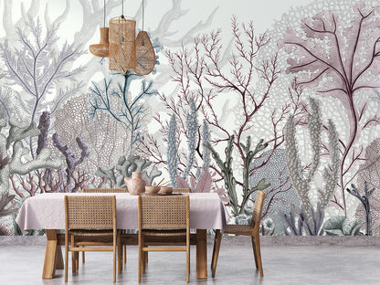 Ocean Wonders luxury wallpaper interior room:diningroom — Artehub Egypt