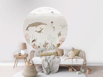 Sensational Sea - Brown - Circle