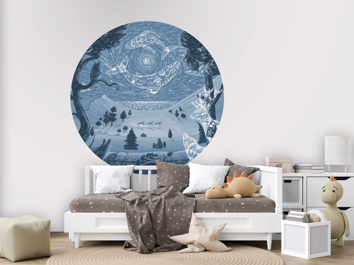 Spirit Night - Blue - Circle