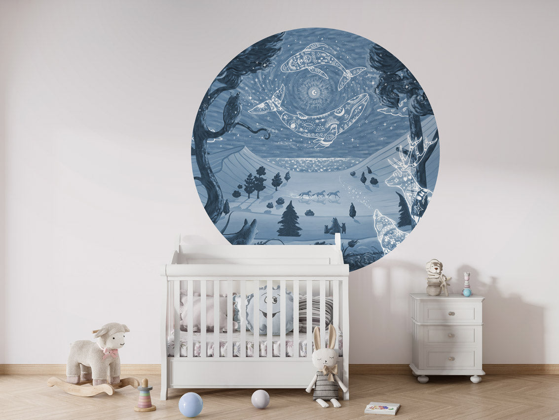 Spirit Night - Blue - Circle