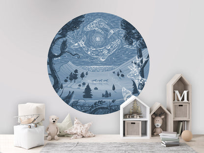 Spirit Night - Blue - Circle