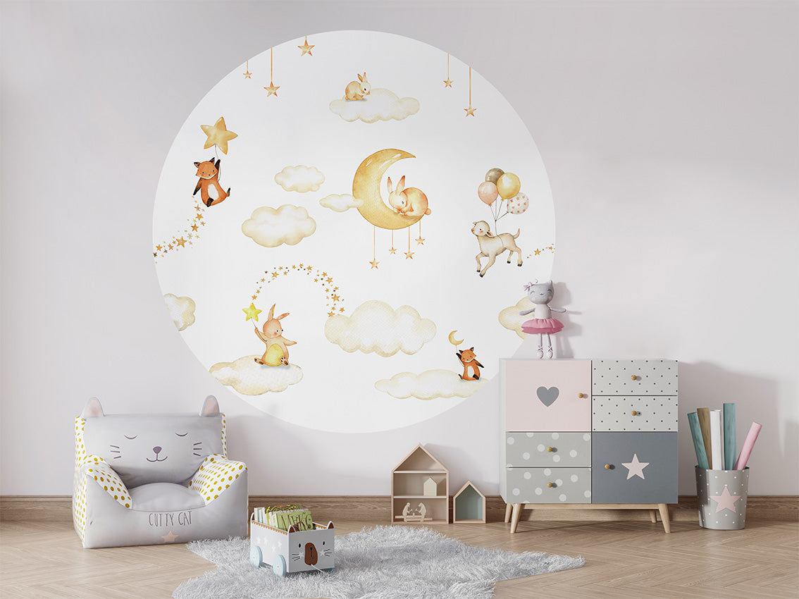 Sweet Dreams - White - Circle