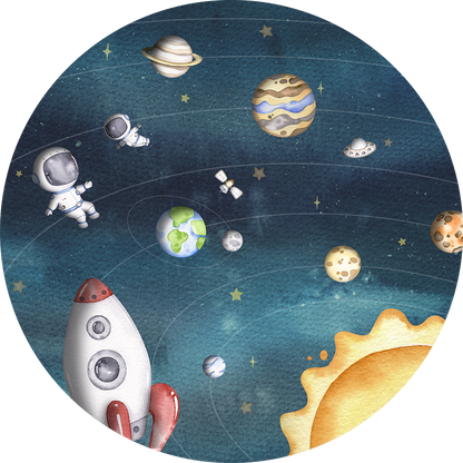 Space Joy - Dark - Circle