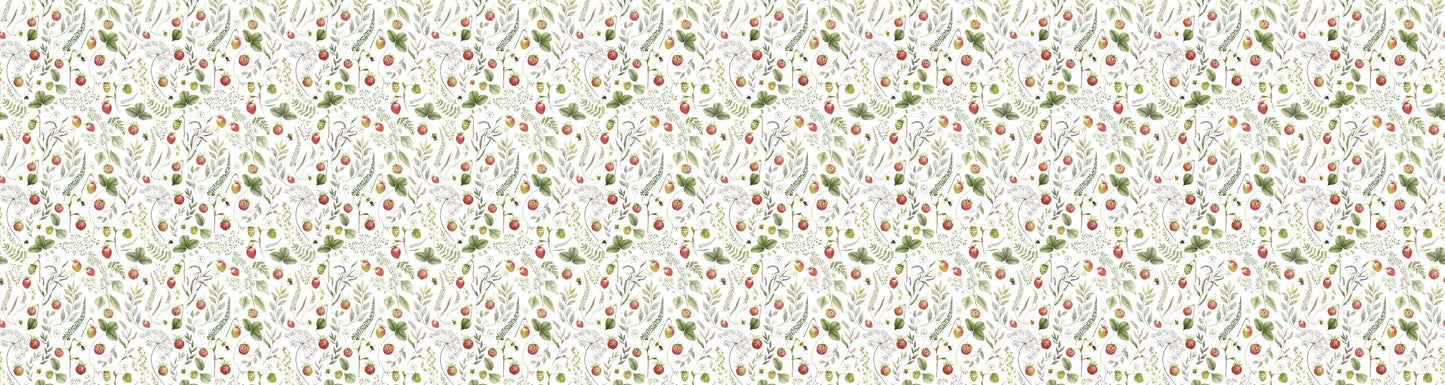 Stawberry Hill European wallpaper motif design for kids room — Artehub Egypt
