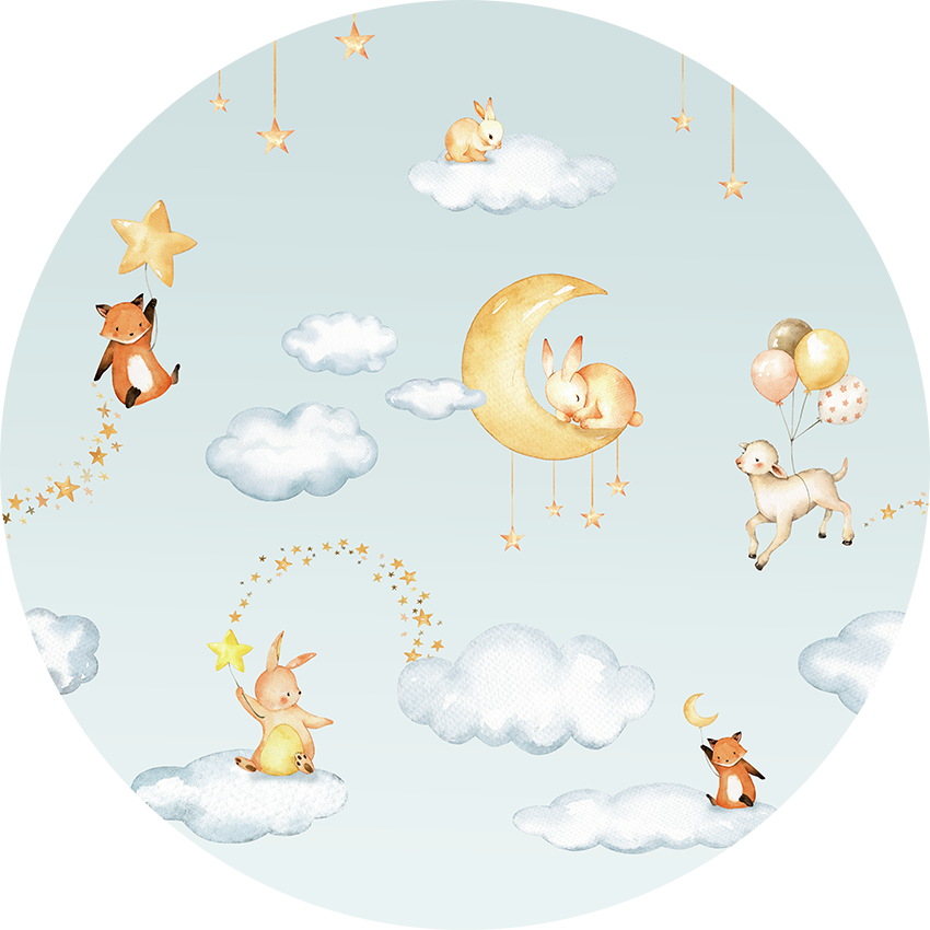 Sweet Dreams - Blue - Circle