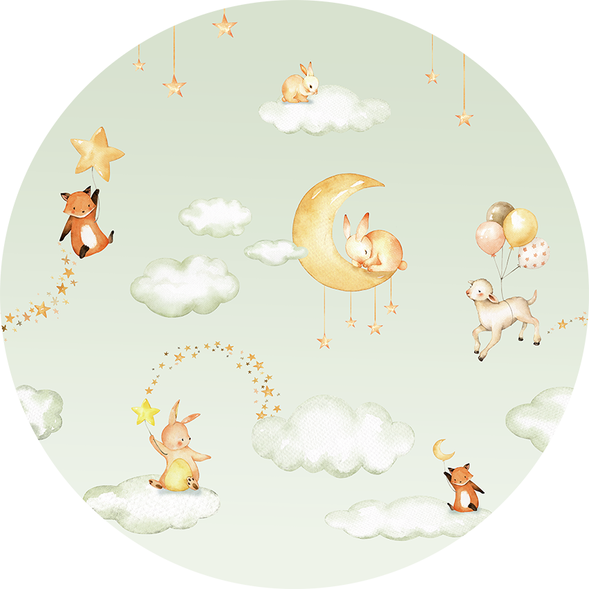Sweet Dreams - Green - Circle