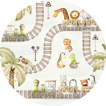 Train Travels - Circle