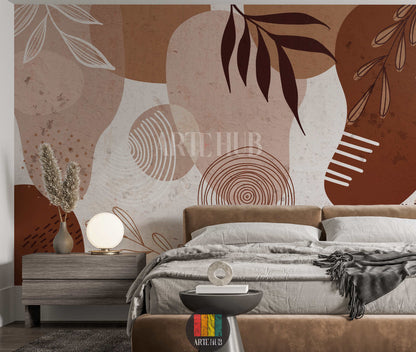Abstract Boho Wallpaper for Modern Egyptian Bedroom Decor
ورق حائط بوهيمي عصري لديكور غرف النوم في مصر

room: bedroom
