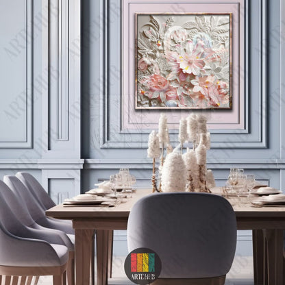 Floral Elegance canvas