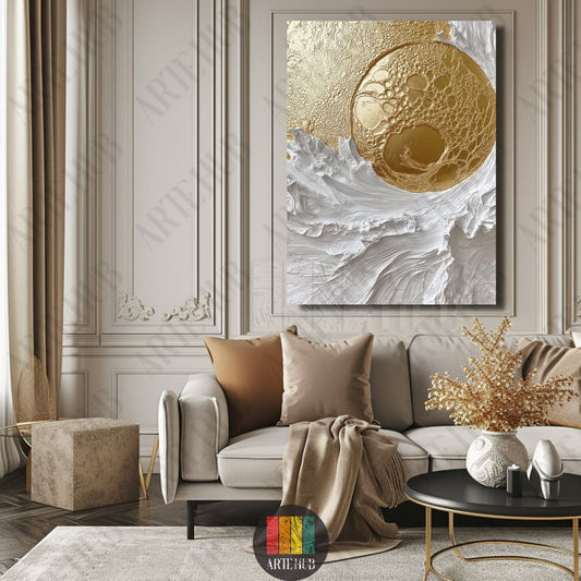 Golden Harmony canvas