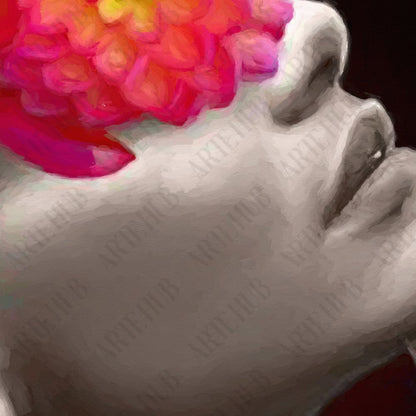 Rose of paradise canvas