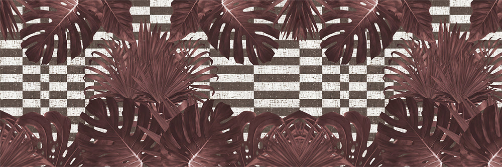 Maroon Monstera